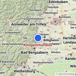 Kartenvorschau Klingenmünster