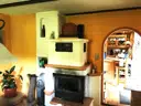 Wohnzimmer und Eingang Küche EG