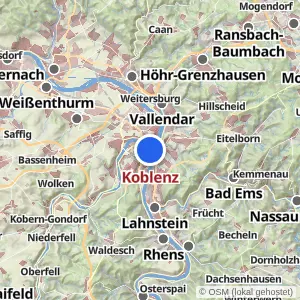 Kartenvorschau Koblenz