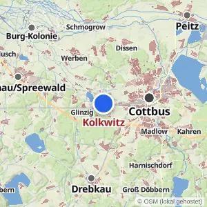 Kartenvorschau Kolkwitz