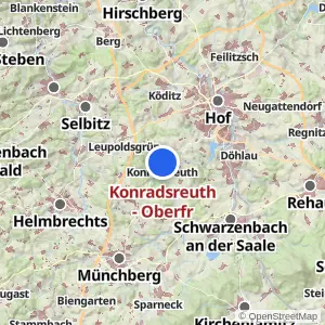 Kartenvorschau Konradsreuth - Oberfr