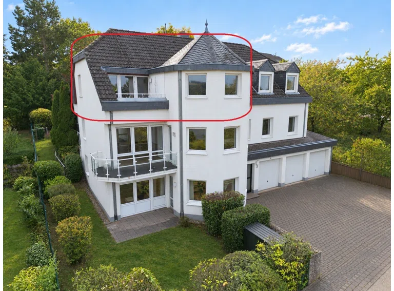 Frontansicht des Hauses