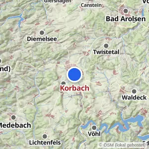 Kartenvorschau Korbach