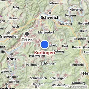 Kartenvorschau Korlingen