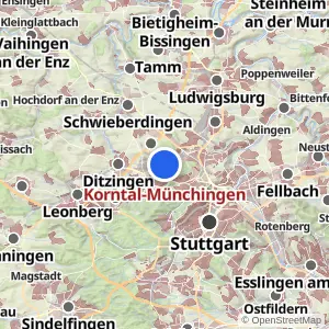 Kartenvorschau Korntal-Münchingen