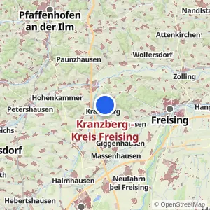 Kartenvorschau Kranzberg - Kreis Freising