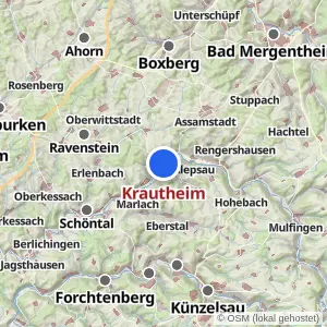 Kartenvorschau Krautheim