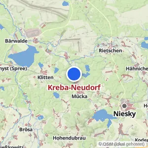 Kartenvorschau Kreba-Neudorf