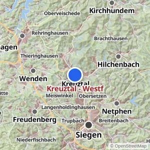 Kartenvorschau Kreuztal - Westf