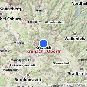 Kartenvorschau Kronach - Oberfr