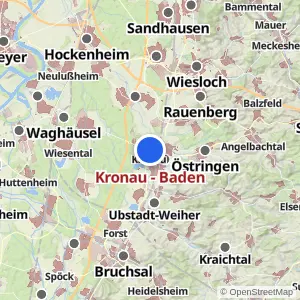 Kartenvorschau Kronau - Baden