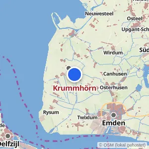 Kartenvorschau Krummhörn