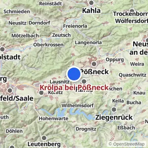 Kartenvorschau Krölpa bei Pößneck