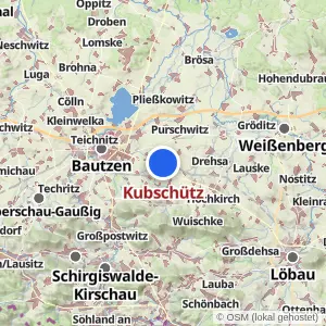 Kartenvorschau Kubschütz