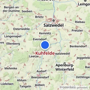Kartenvorschau Kuhfelde