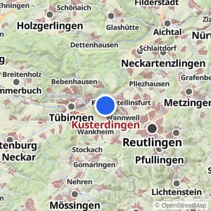 Kartenvorschau Kusterdingen