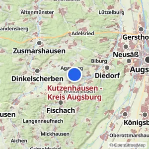 Kartenvorschau Kutzenhausen - Kreis Augsburg
