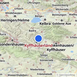 Kartenvorschau Kyffhäuserland