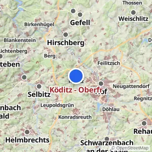 Kartenvorschau Köditz - Oberfr