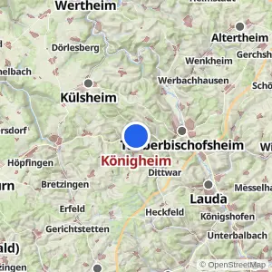 Kartenvorschau Königheim
