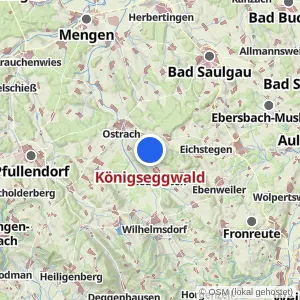 Kartenvorschau Königseggwald