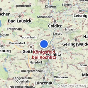 Kartenvorschau Königsfeld bei Rochlitz