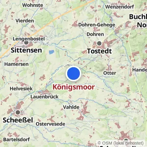 Kartenvorschau Königsmoor