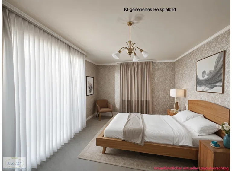 Schlafzimmer EG Wohnbeispiel