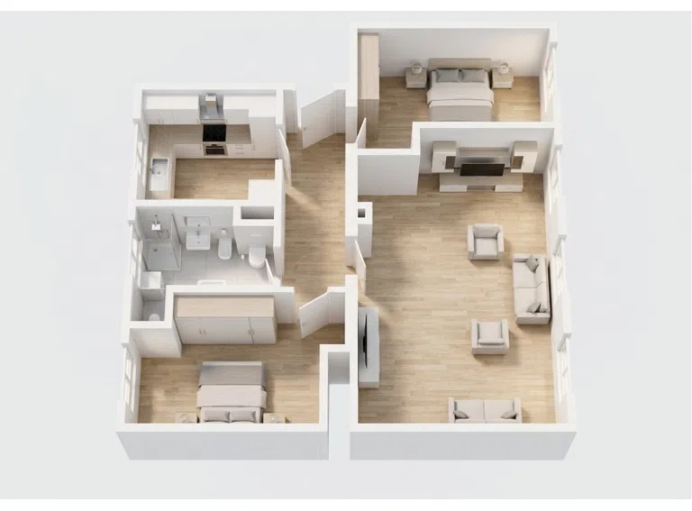 3D-Grundriss