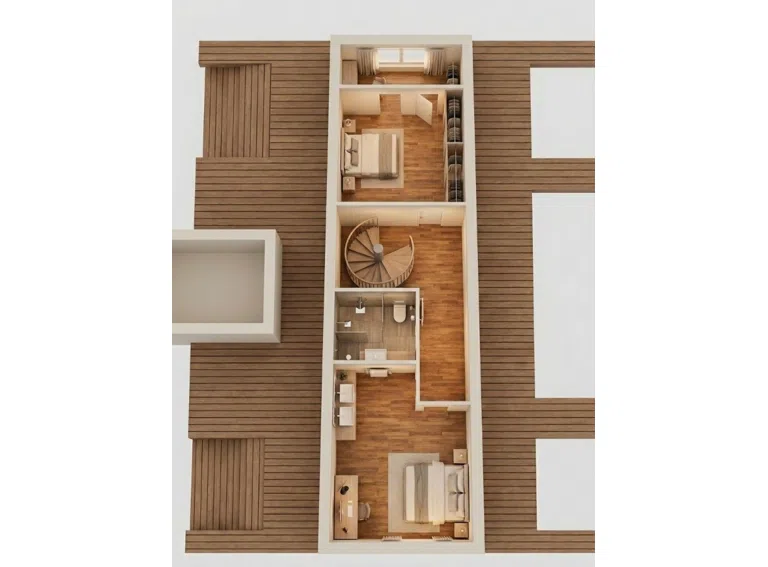 3D Grundriss DG