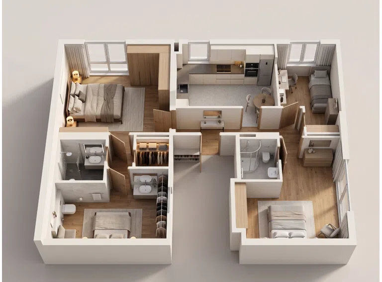 3D Grundriss