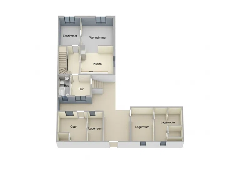 3D Grundriss EG