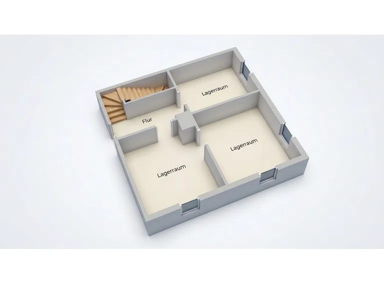 3D Grundriss KG