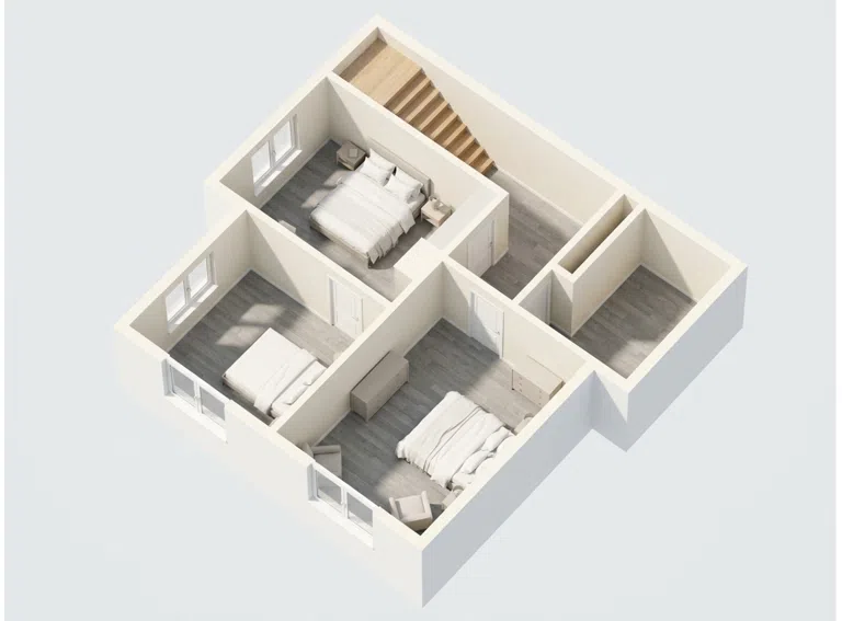 3D Grundriss DG