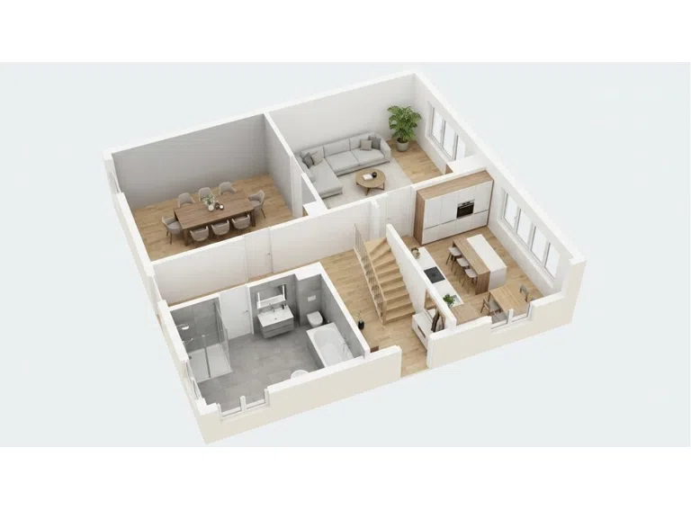 3D Grundriss EG