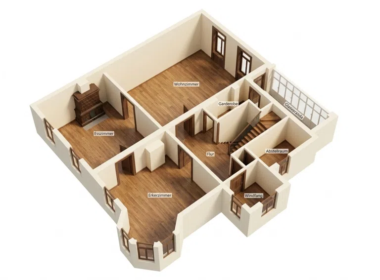 3D Grundriss EG