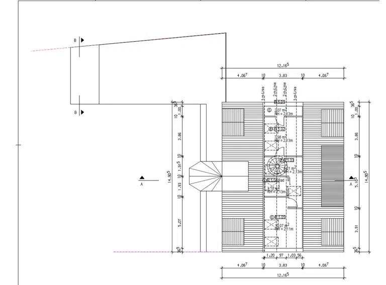 Grundriss Ebene 2