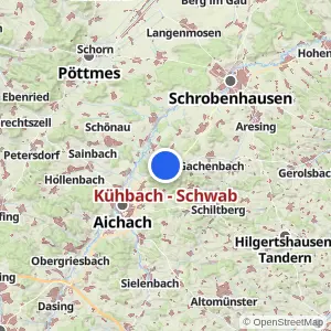 Kartenvorschau Kühbach - Schwab