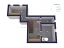 3D-Grundrissvisualisierung – Kellergeschoss
