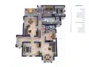 3D-Grundrissvisualisierung – Erdgeschoss