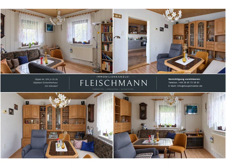 Wohnzimmer im Erdgeschoss
