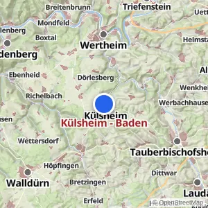 Kartenvorschau Külsheim - Baden