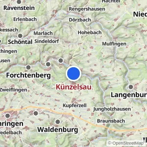 Kartenvorschau Künzelsau