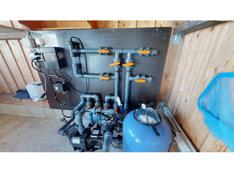 Technik Salzwasserpool