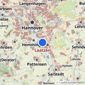 Kartenvorschau Laatzen