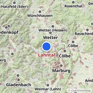 Kartenvorschau Lahntal