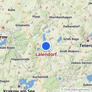Kartenvorschau Lalendorf