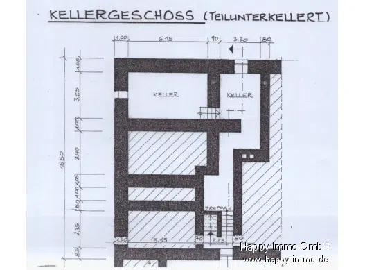 Kellergrundriss