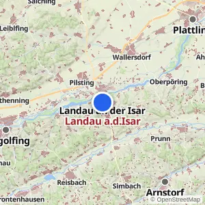 Kartenvorschau Landau a.d.Isar