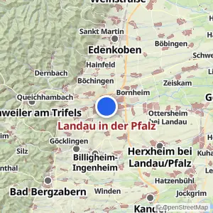 Kartenvorschau Landau in der Pfalz